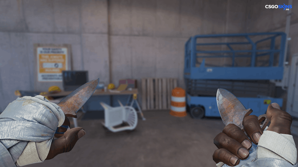 ★ Shadow Daggers | Rust Coat Artwork