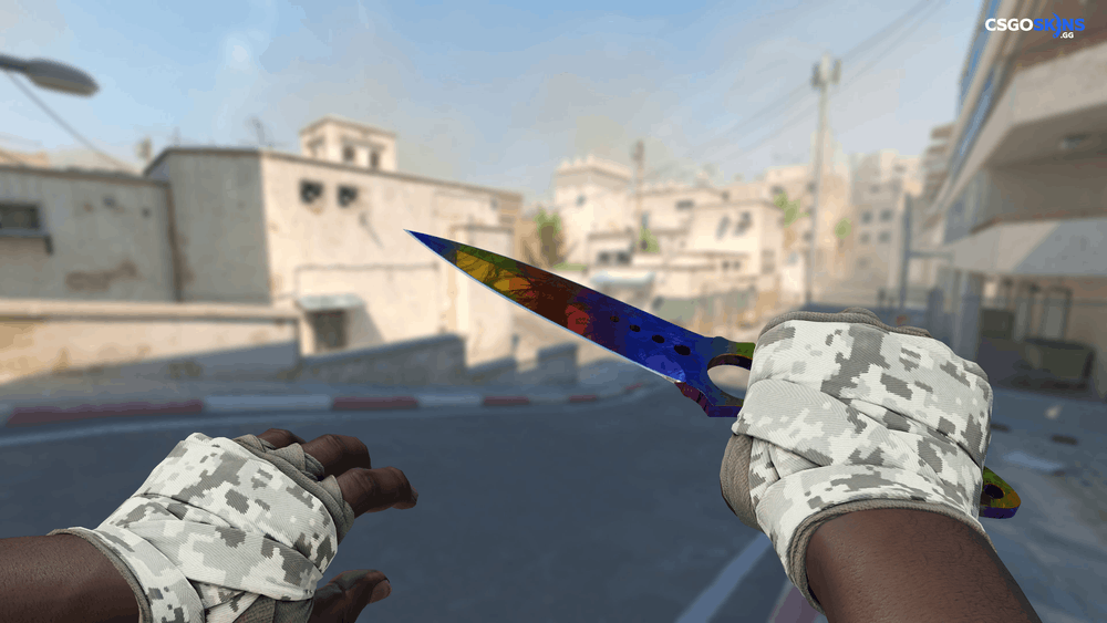 ★ Skeleton Knife | Marble Fade Artwork