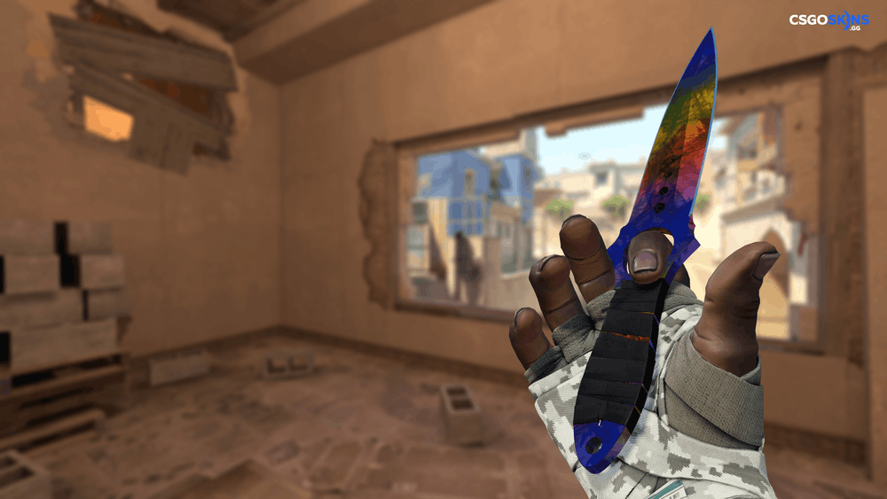 ★ Skeleton Knife | Marble Fade Artwork