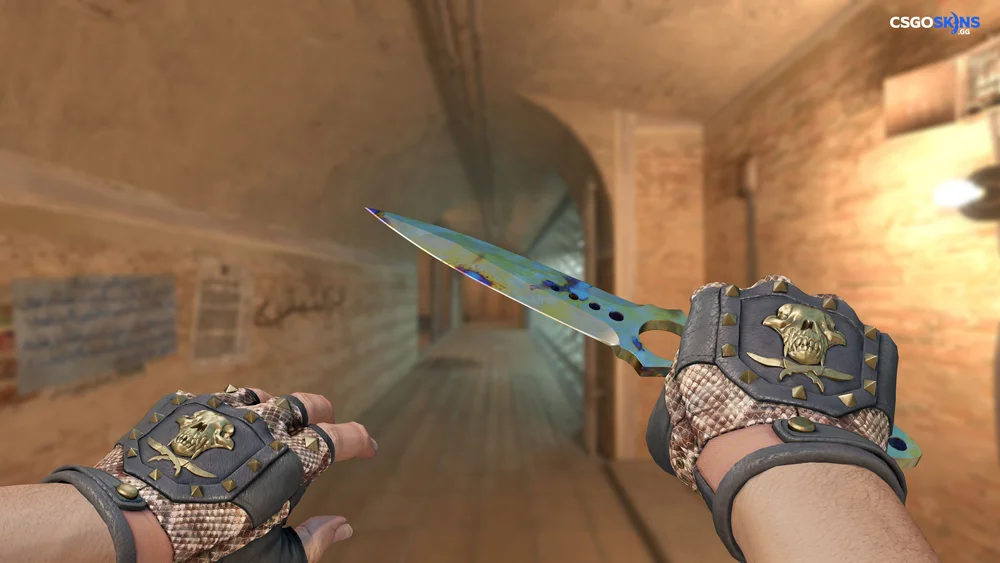 ★ Skeleton Knife | Case Hardened Artwork