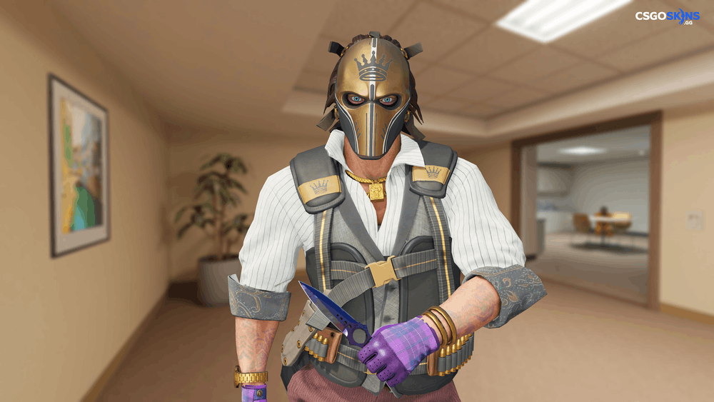 ★ Skeleton Knife | Doppler Black Pearl Artwork