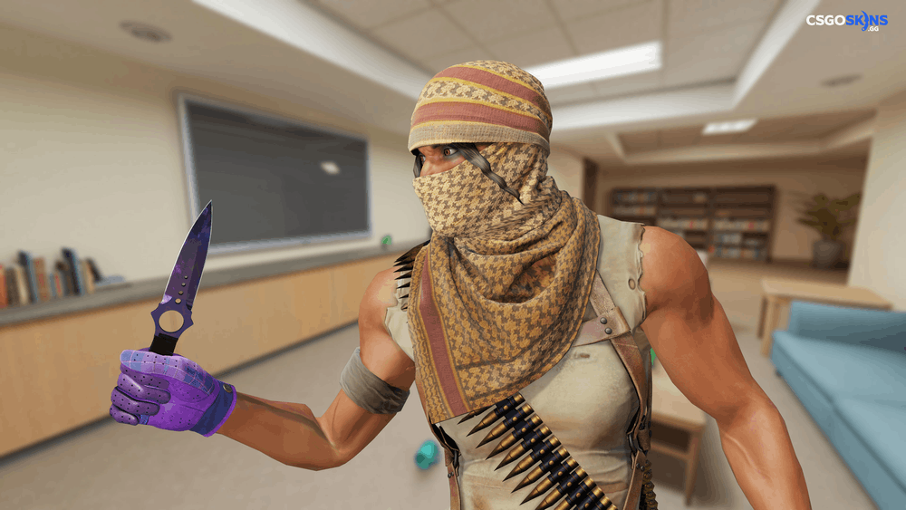 ★ Skeleton Knife | Doppler Black Pearl Artwork