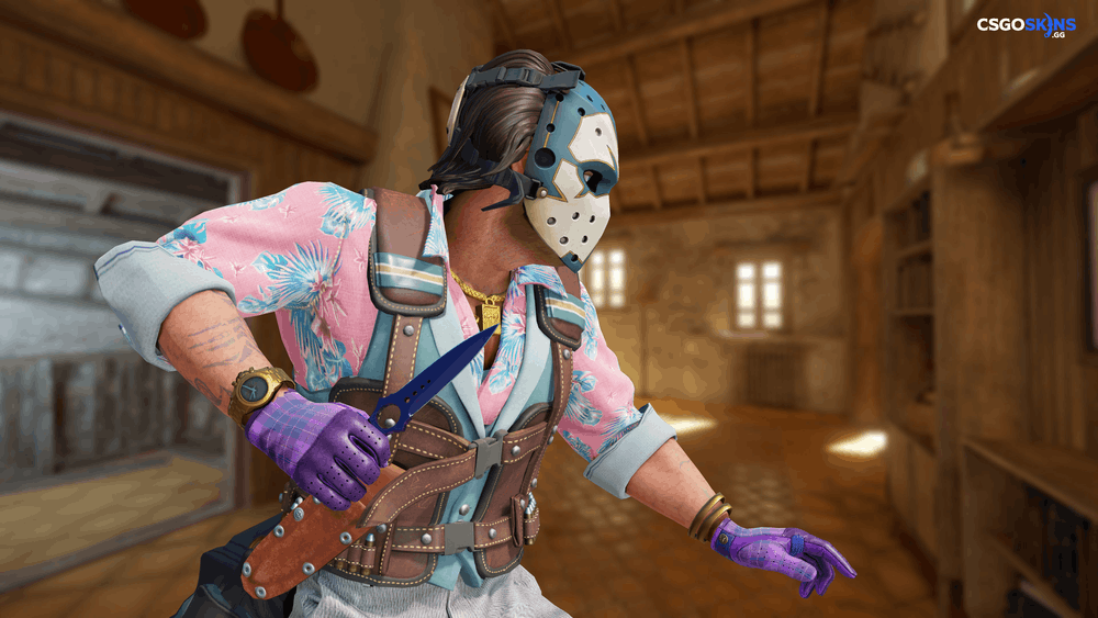 ★ Skeleton Knife | Doppler Black Pearl Artwork