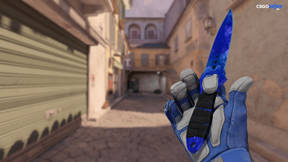 ★ Skeleton Knife | Doppler Sapphire Artwork
