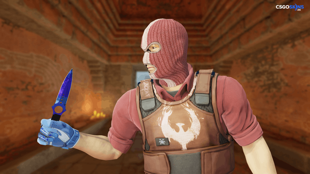 ★ Skeleton Knife | Doppler Sapphire Artwork