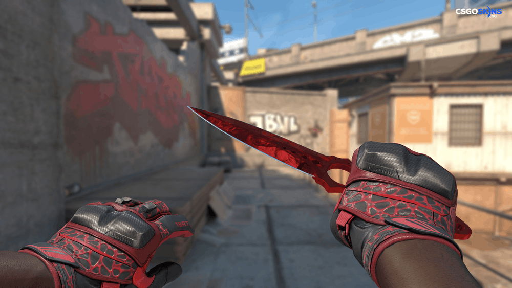 ★ Skeleton Knife | Doppler Ruby Artwork