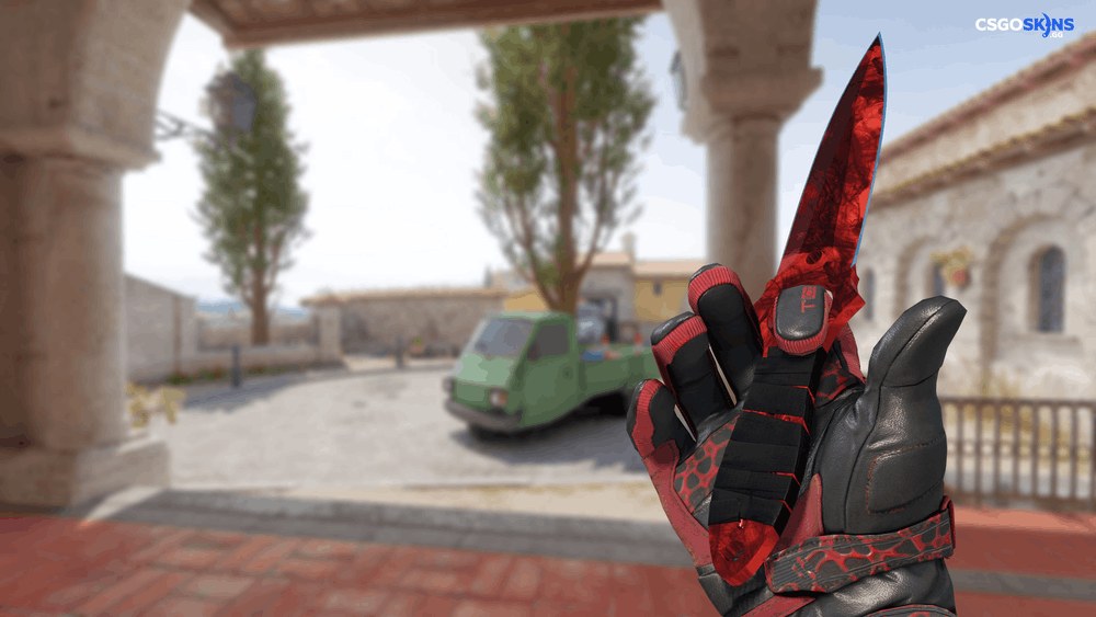 ★ Skeleton Knife | Doppler Ruby Artwork