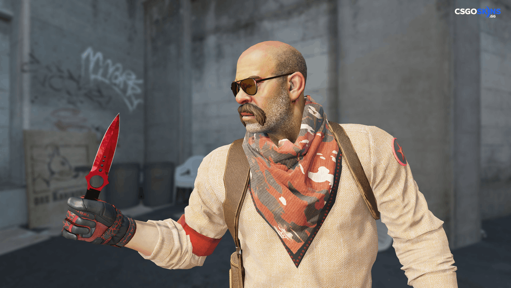 ★ Skeleton Knife | Doppler Ruby Artwork