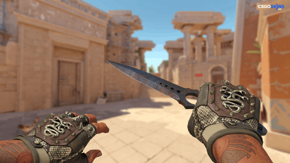 ★ Skeleton Knife | Rust Coat Artwork