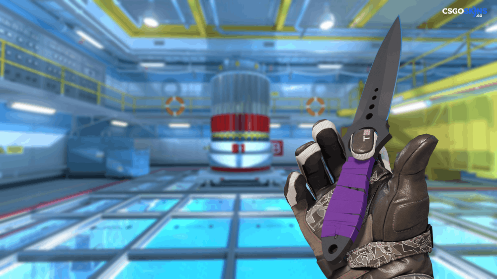 ★ Skeleton Knife | Ultraviolet Artwork