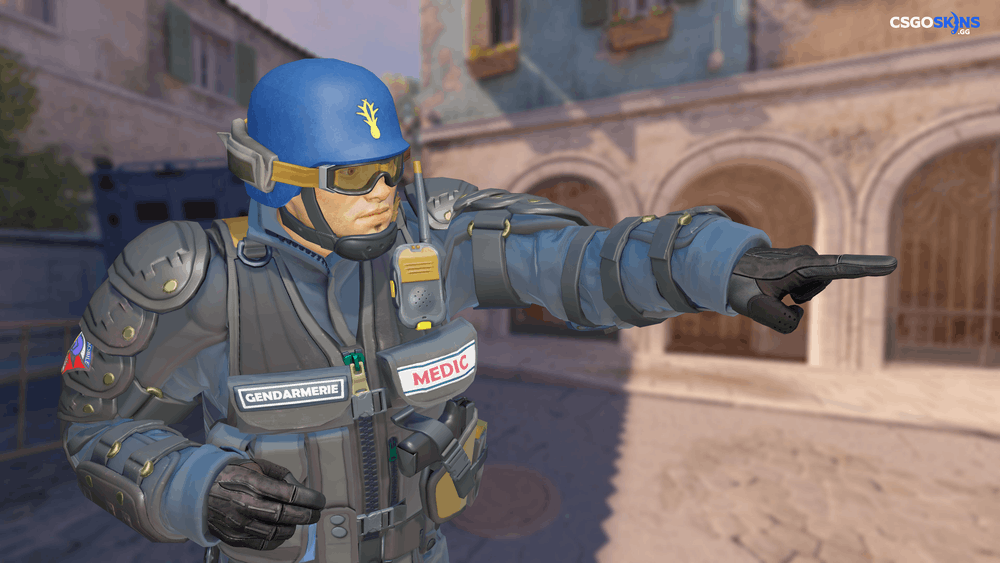 Sous-Lieutenant Medic | Gendarmerie Nationale Artwork