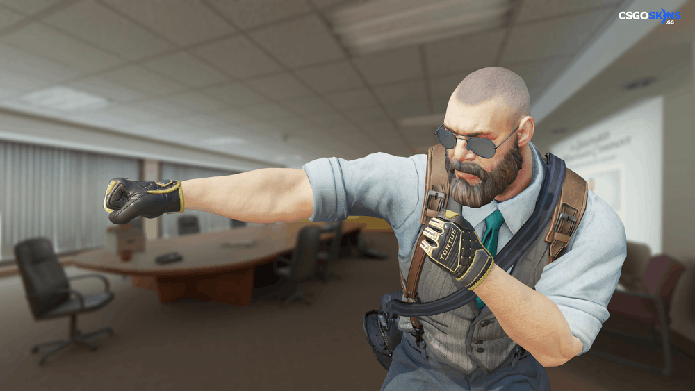 ★ Specialist Gloves | Chocolate Chesterfield Artwork