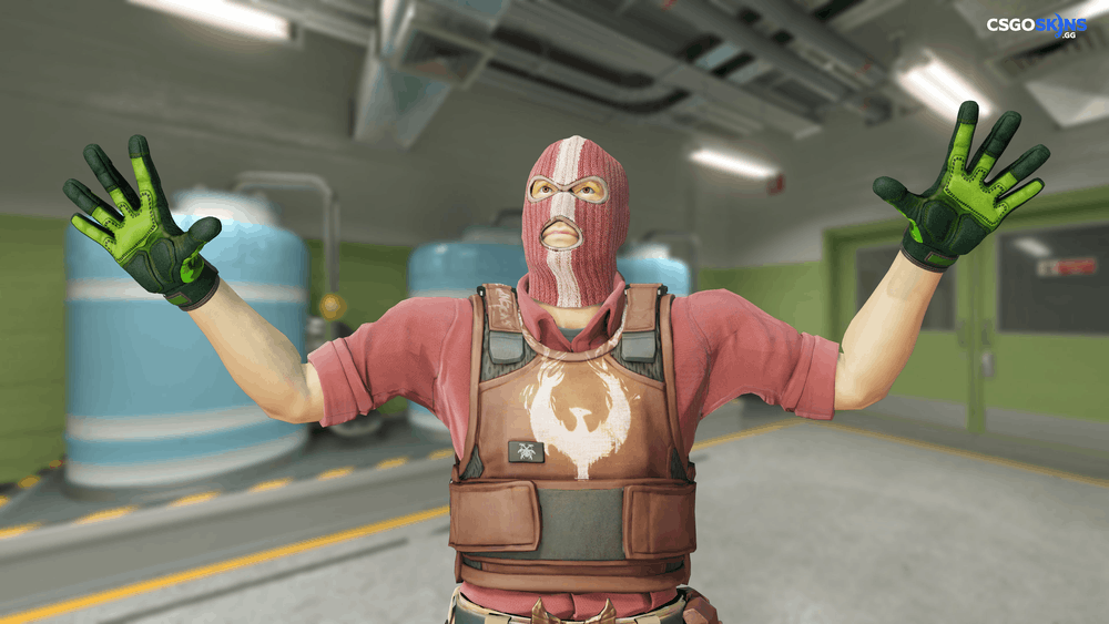 ★ Specialist Gloves | Lime Polycam Artwork