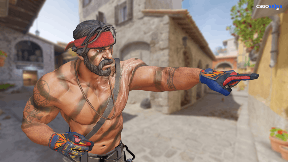 ★ Specialist Gloves | Sunburst Artwork