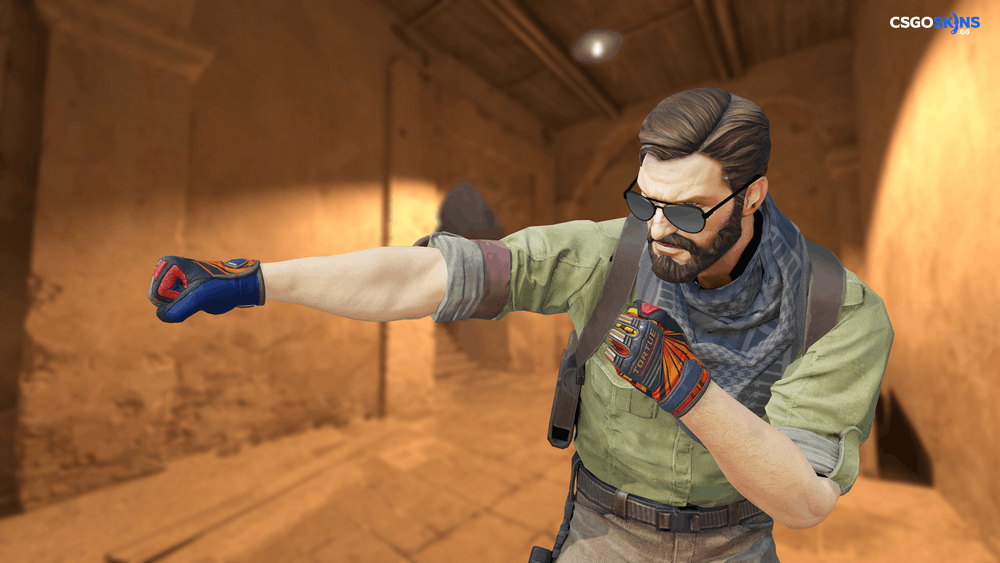 ★ Specialist Gloves | Sunburst Artwork