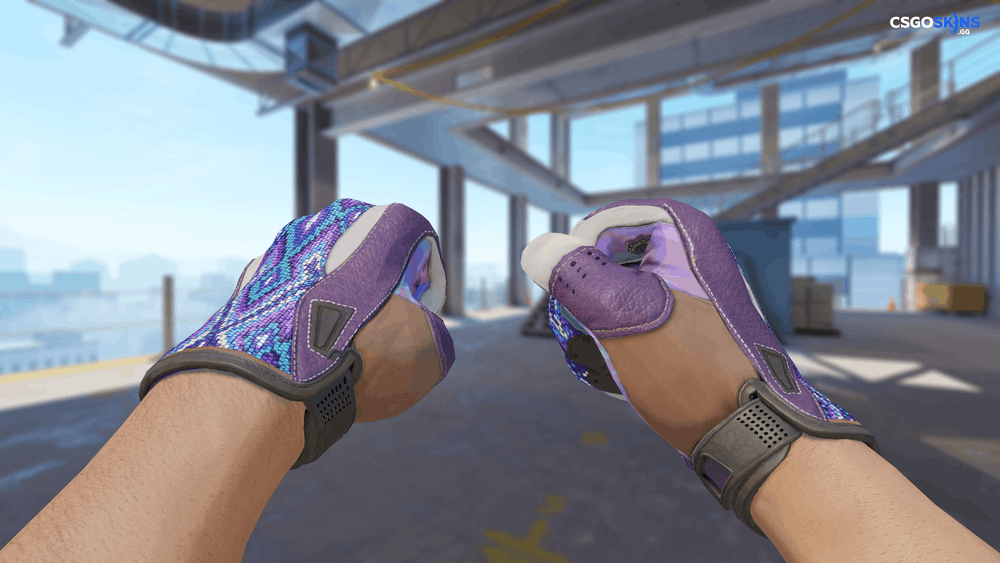 ★ Sport Gloves | Violet Beadwork Artwork