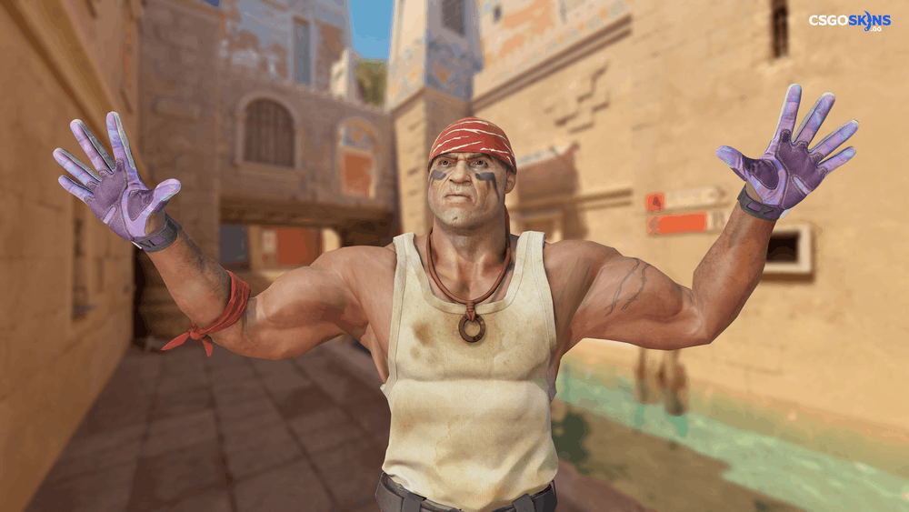 ★ Sport Gloves | Violet Beadwork Artwork