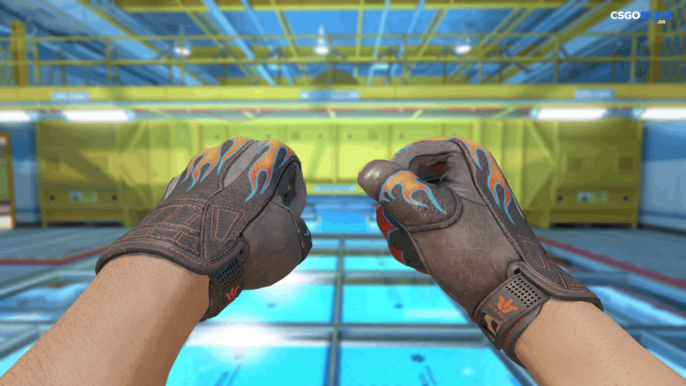 ★ Sport Gloves | Blaze Artwork