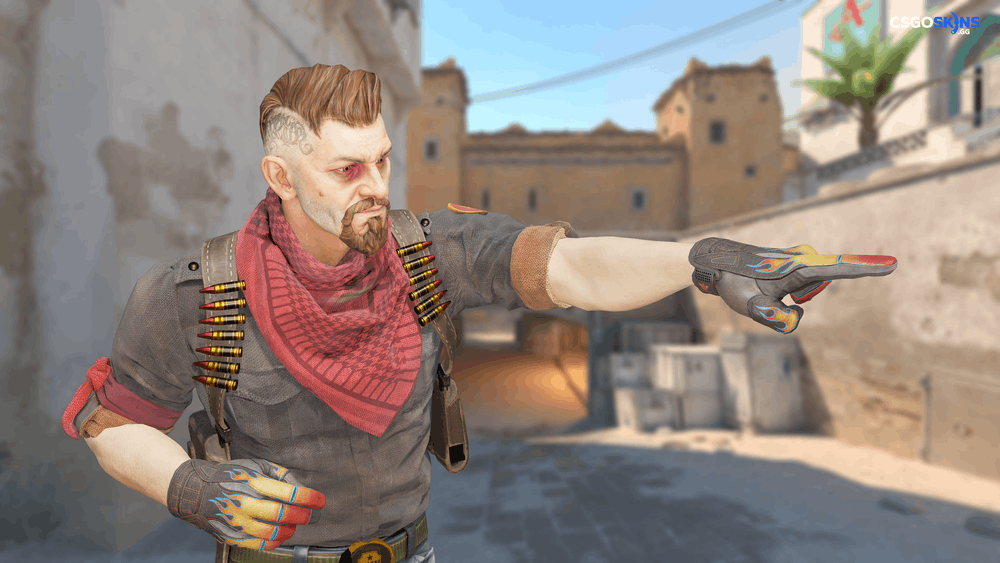 ★ Sport Gloves | Blaze Artwork