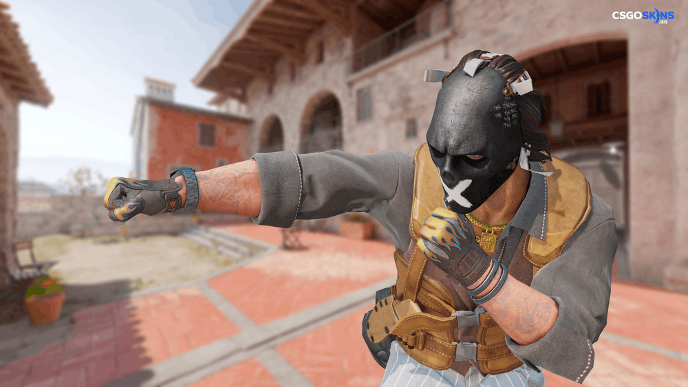 ★ Sport Gloves | Blaze Artwork