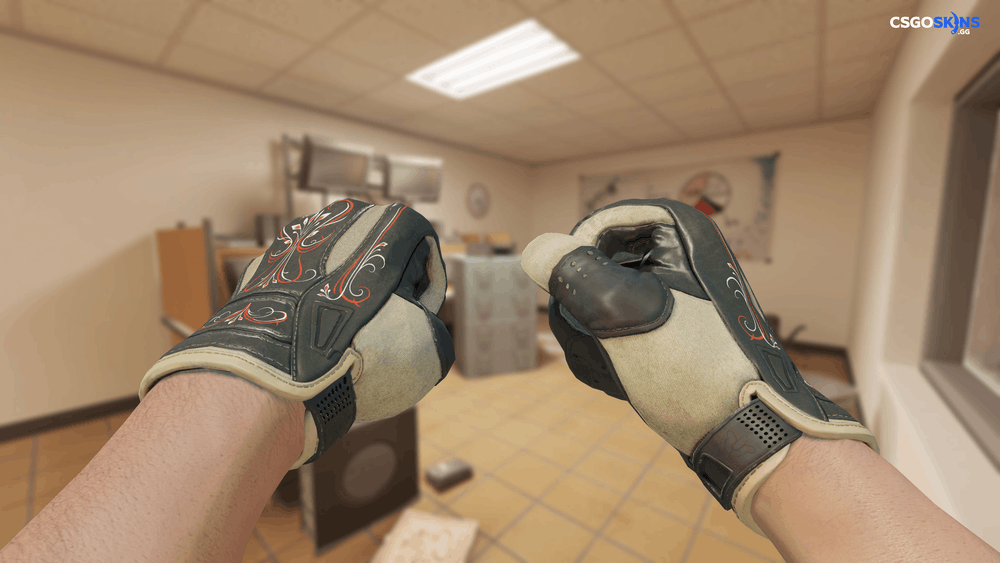 ★ Sport Gloves | Creme Pinstripe Artwork