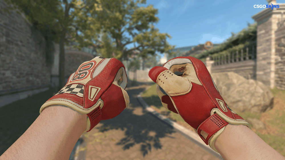 ★ Sport Gloves | Red Racer Artwork