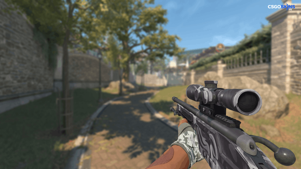 SSG 08 | Grey Smoke Artwork