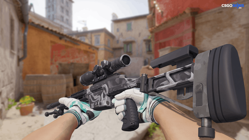 SSG 08 | Grey Smoke Artwork