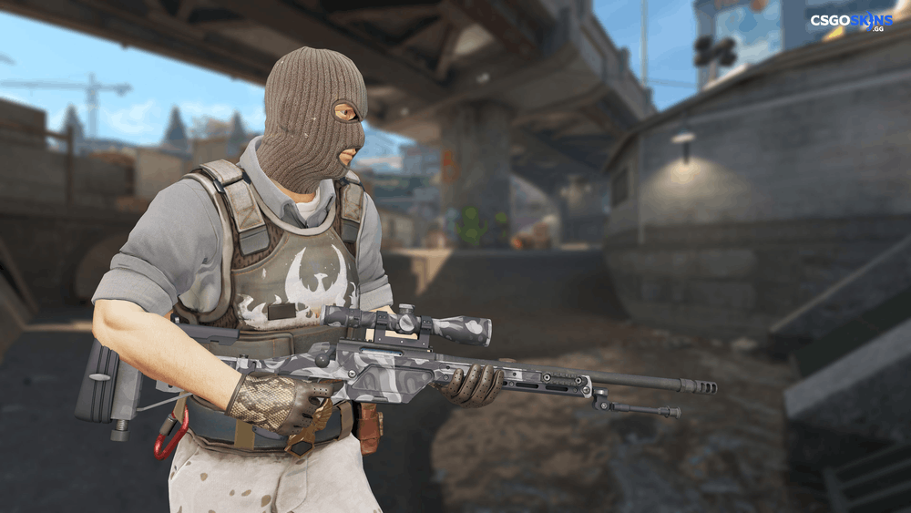 SSG 08 | Grey Smoke Artwork
