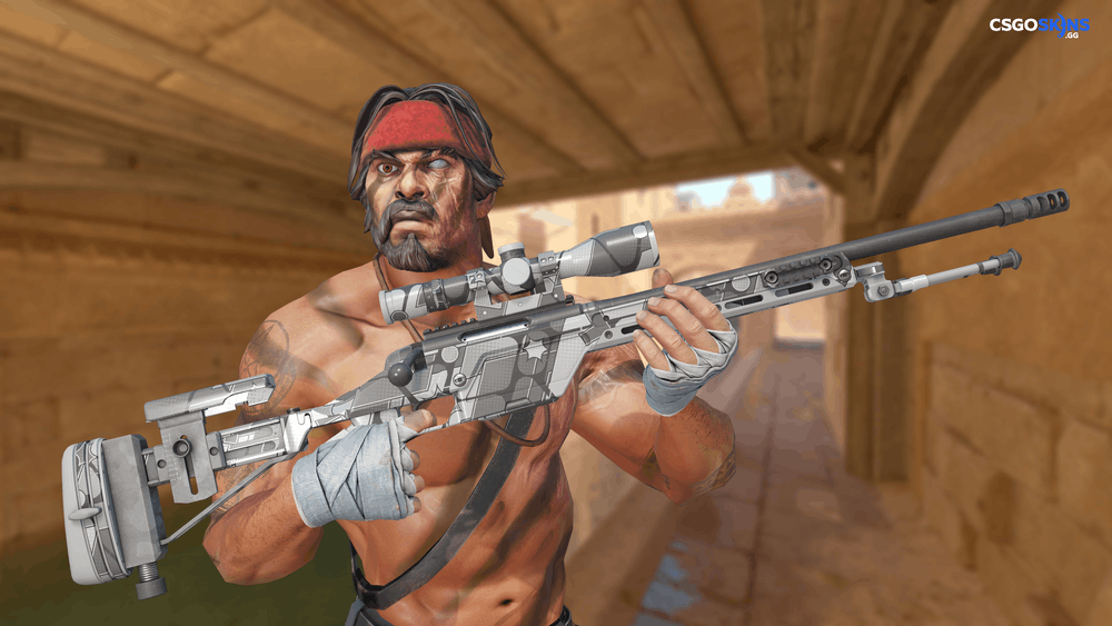 SSG 08 | Sans Comic Artwork