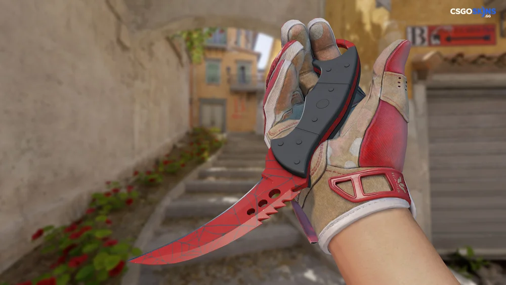 ★ Talon Knife | Crimson Web Artwork