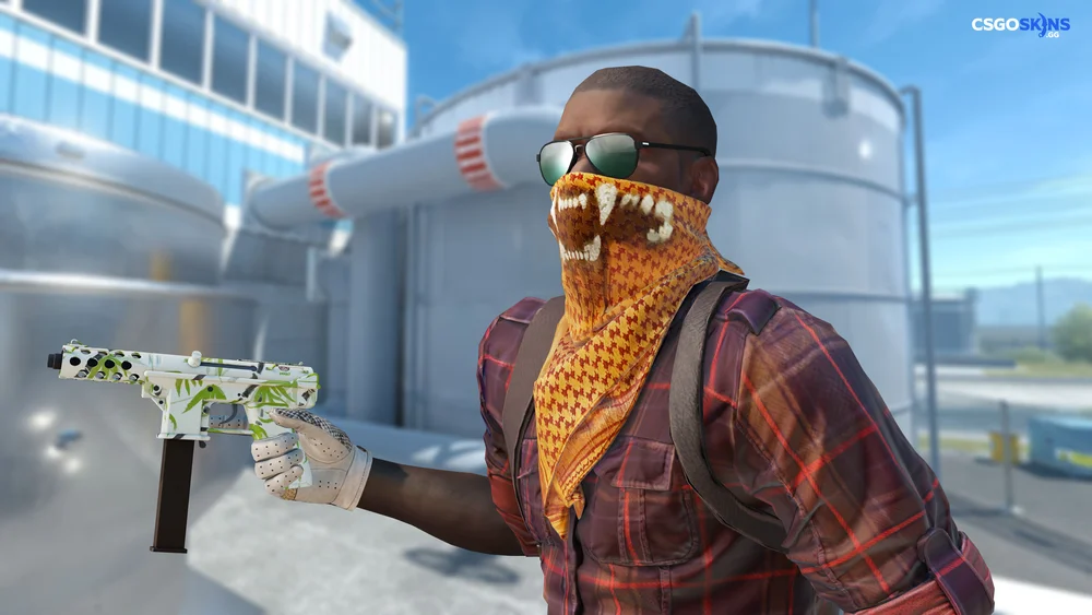 Tec-9 | Bamboo Forest Artwork