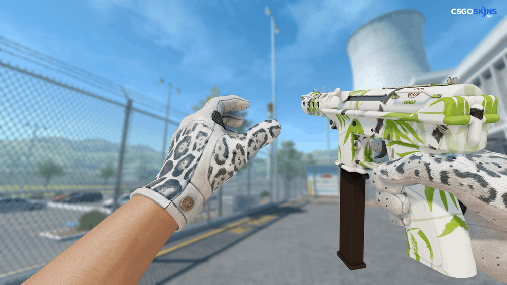 Tec-9 | Bamboo Forest Artwork