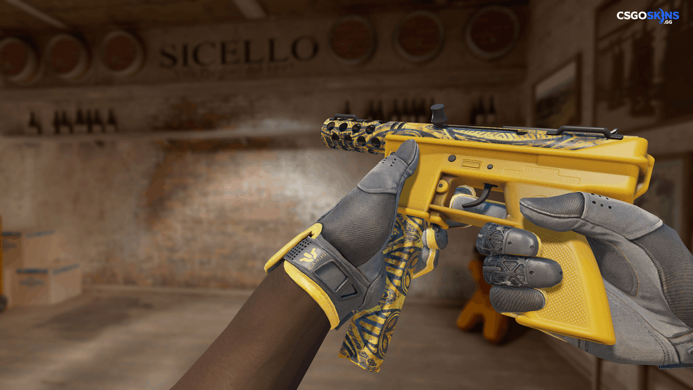 Tec-9 | Banana Leaf Artwork