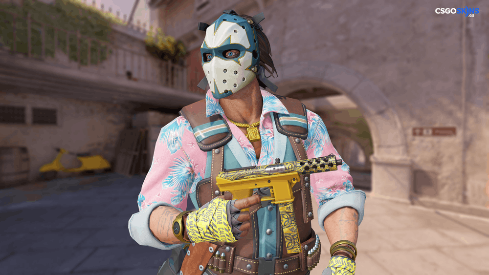 Tec-9 | Banana Leaf Artwork