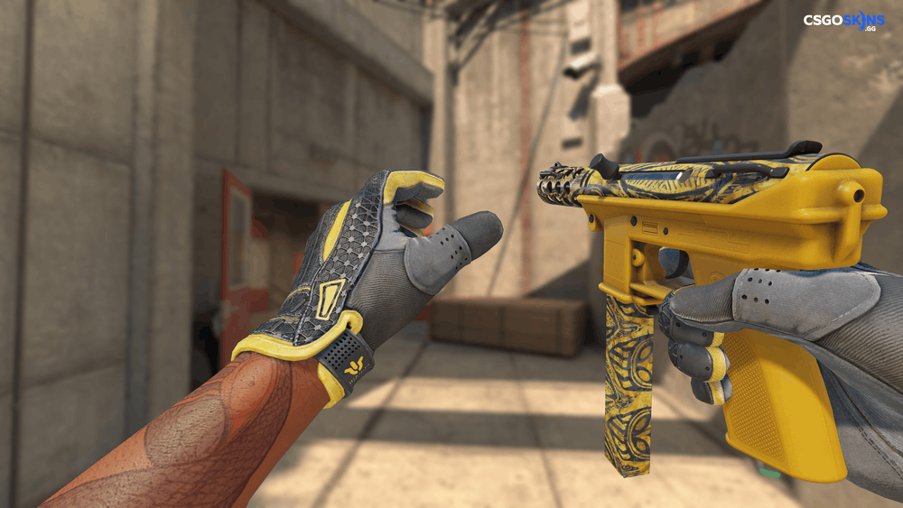 Tec-9 | Banana Leaf Artwork