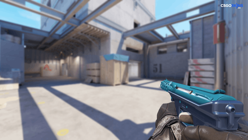 Tec-9 | Blue Blast Artwork