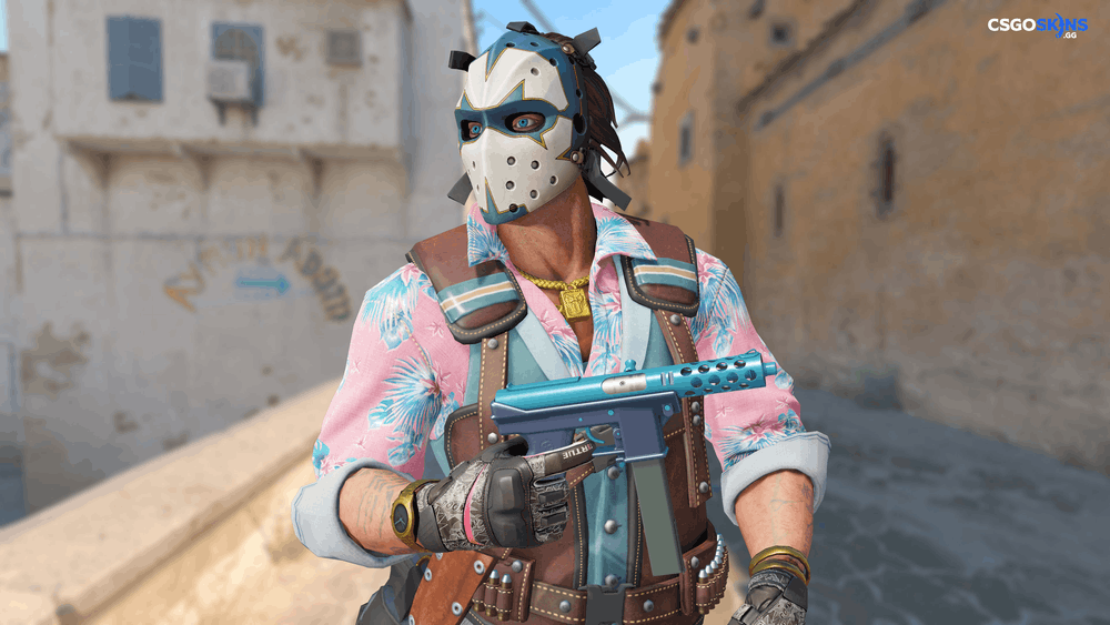 Tec-9 | Blue Blast Artwork