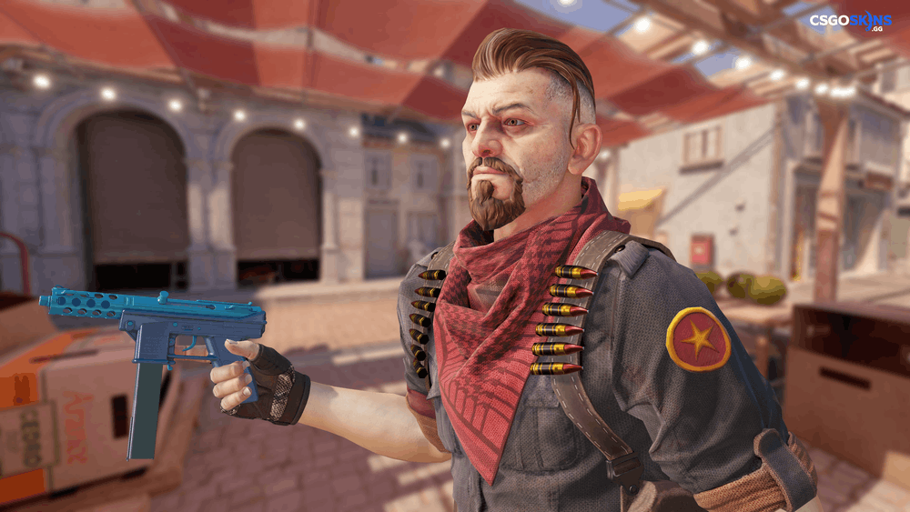 Tec-9 | Blue Blast Artwork