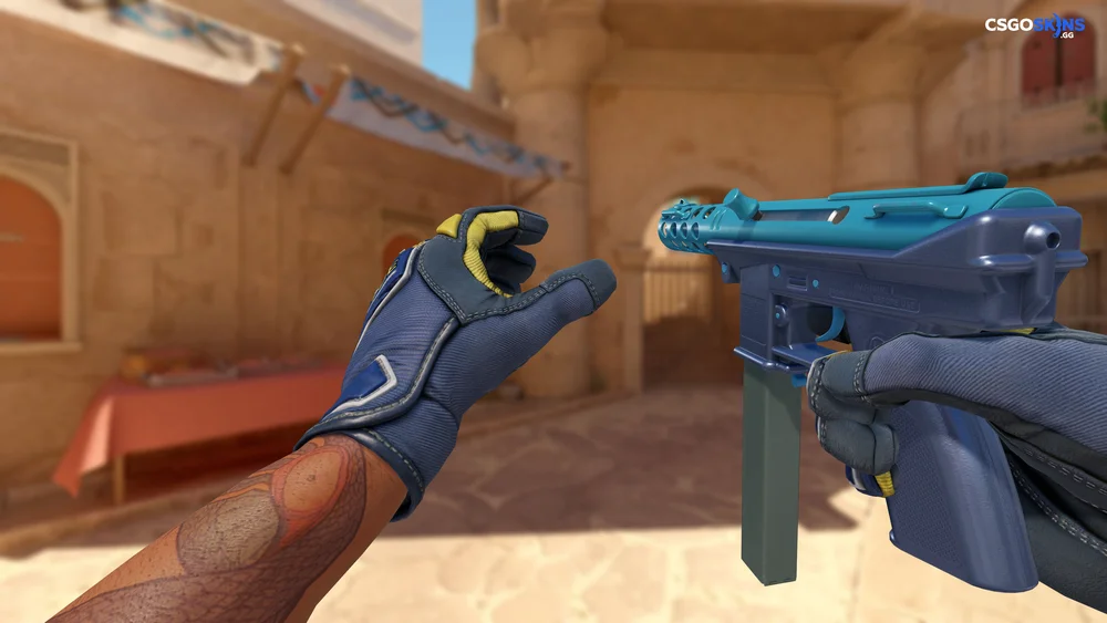 Tec-9 | Blue Blast Artwork
