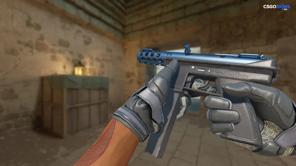 Tec-9 | Blue Titanium Artwork