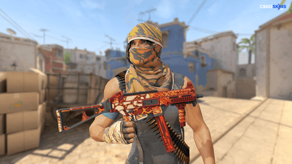 UMP-45 | Warm Blooded Artwork