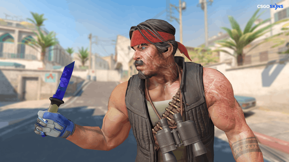 ★ Ursus Knife | Doppler Sapphire Artwork