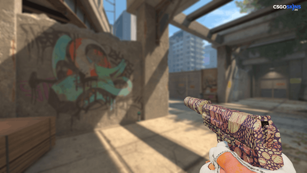 USP-S | Orange Anolis Artwork