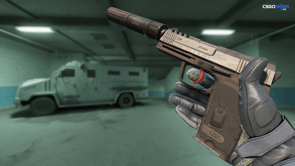 USP-S | Desert Tactical Artwork