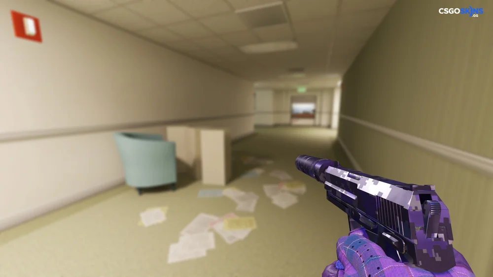 USP-S | Purple DDPAT Artwork