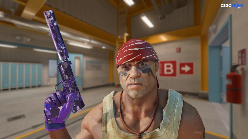 USP-S | Purple DDPAT Artwork