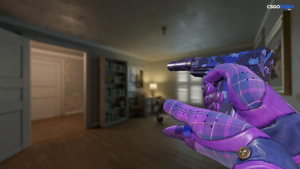 USP-S | Purple DDPAT Artwork