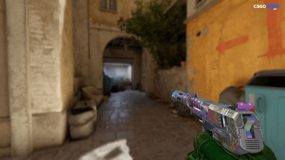 USP-S | Spiral Glitch Artwork