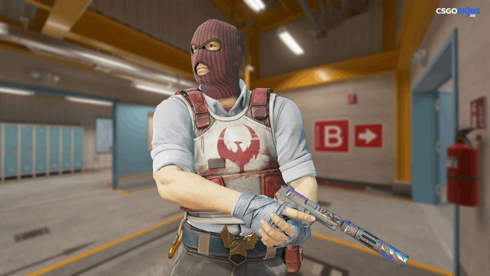 USP-S | Spiral Glitch Artwork